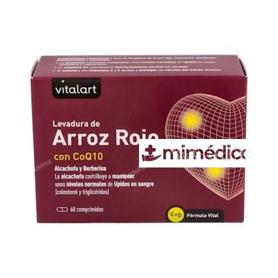 VITALART LEVADURA DE ARROZ ROJO CON Q10 60COMP. VITALART