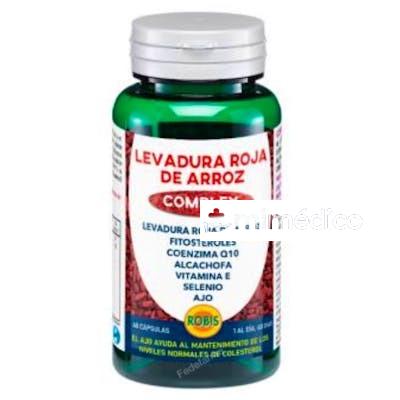 LEVADURA ROJA DE ARROZ COMPLEX 40CAP. ROBIS