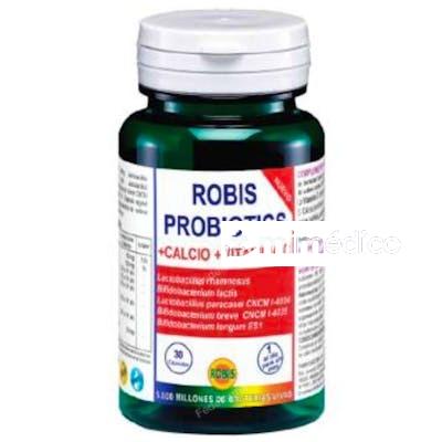 ROBIS PROBIOTICS +CALCIO+VIT. C 30CAP. ROBIS