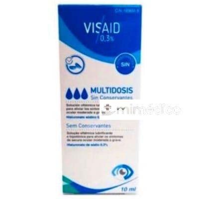 VISAID 0,3% MULTIDOSIS 10ML. VISAID