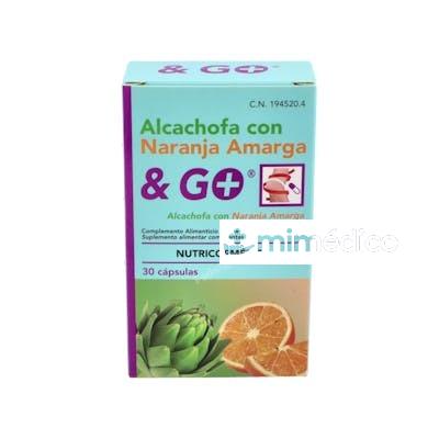 ALCACHOFA CON NARANJA AMARGA 30CAP. PHARMA & GO