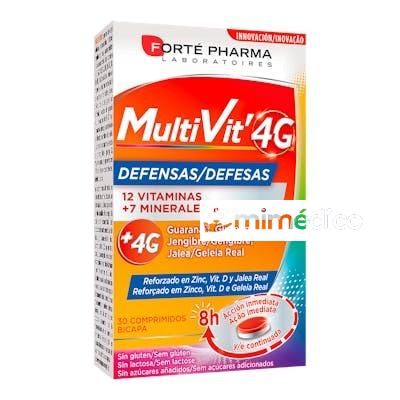 MULTIVIT 4 G DEFENSAS 30COMP. FORTE PHARMA