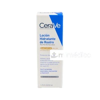 CERAVE LOCION HIDRATANTE DE ROSTRO SPF 50 52ML
