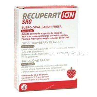 RECUPERAT-ION SUERO ORAL SABOR FRESA 4SBRS. RECUPERAT-ION