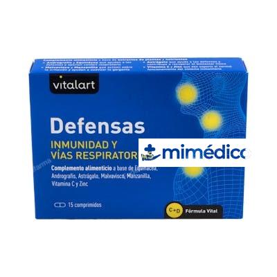 DEFENSAS INMUNIDAD Y VIAS RESPIRATORIAS 15COMP. VITALART