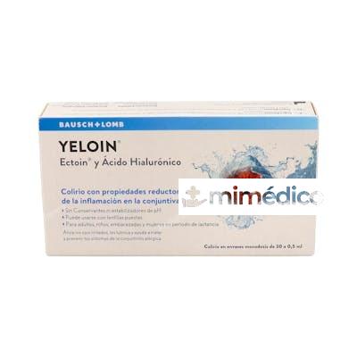 YELOIN COLIRIO 30MONODOSIS BAUSCH + LOMB