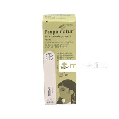 PROPALNATUR TOS Y GARGANTA SPRAY 20ML. BAYER