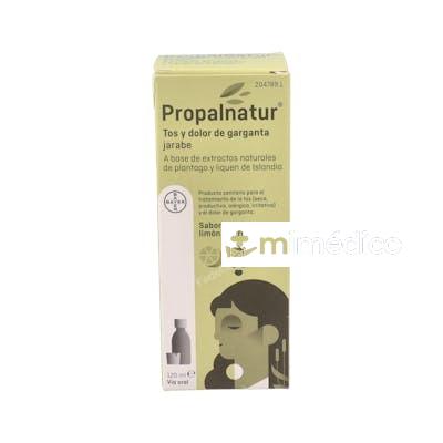 PROPALNATUR TOS Y GARGANTA JARABE 120ML. BAYER