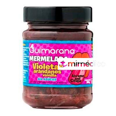 MERMELADA PETALOS VIOLETAS ARANDANO VAINILLA 205G GUIMARANA