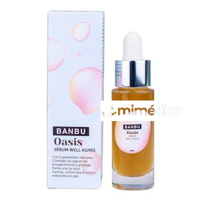 OASIS SERUM FACIAL ANTIEDAD 30ML. ECO VEGAN BANBU
