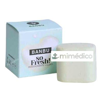 SO FRESH DESODORANTE SOLIDO ROMERO-LIMA 65G ECO BANBU