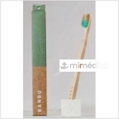 BANBU CEPILLO DENTAL ADULTO SUAVE VERDE. BANBU