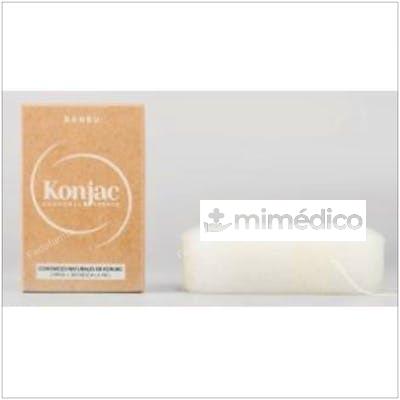 KONJAC ESPONJA CORPORAL EXFOLIANTE BLANCA 5GR. BANBU