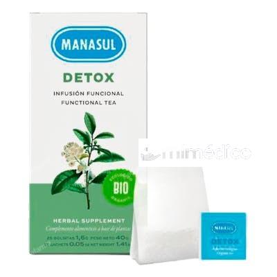 MANASUL DETOX INFUSION 25BOLSITAS. BIO MANASUL