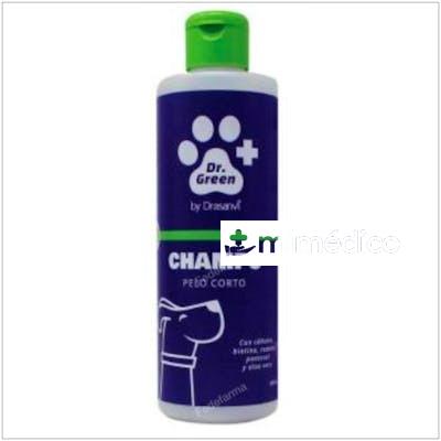 CHAMPU PELO CORTO PERROS 250ML. DR. GREEN VETERINARIA