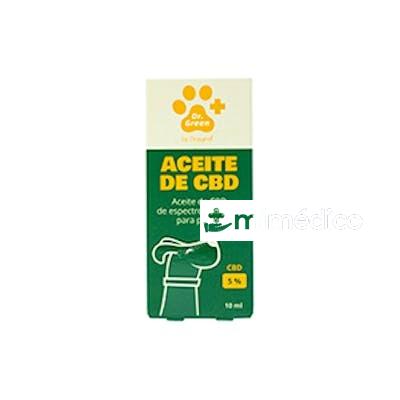 ACEITE CBD 5%  PERROS Y GATOS 10ML. DR. GREEN VETERINARIA