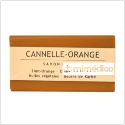 JABON EN PASTILLA DE CANELA Y NARANJA 100GR. BIO SAVON DU MIDI