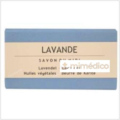 JABON EN PASTILLA DE LAVANDA 100GR. BIO SAVON DU MIDI