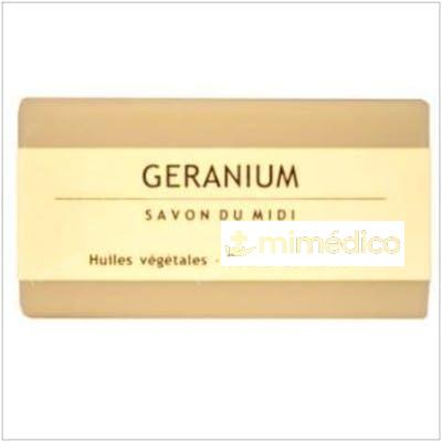 JABON EN PASTILLA DE GERANIO 100GR. BIO SAVON DU MIDI