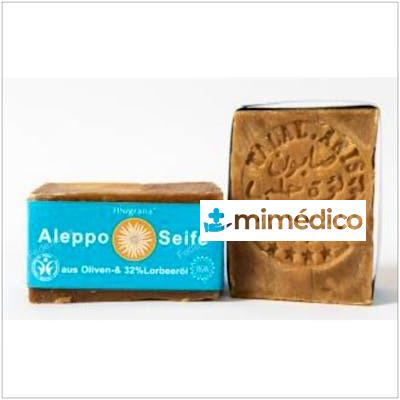 JABON EN PASTILLA ALEPO 32%+LAUREL 165GR. BIO SAVON DU MIDI