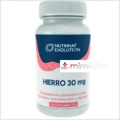 HIERRO 30MG. 30CAP. NUTRINAT EVOLUTION