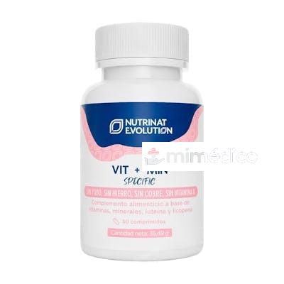 VITAMINAS Y MINERALES 30COMP. NUTRINAT EVOLUTION