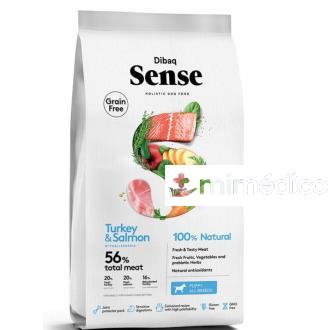 DIBAQ SENSE SALMON Y PAVO PERRO PUPPY 12KG. SG DIBAQ VETERINARIA