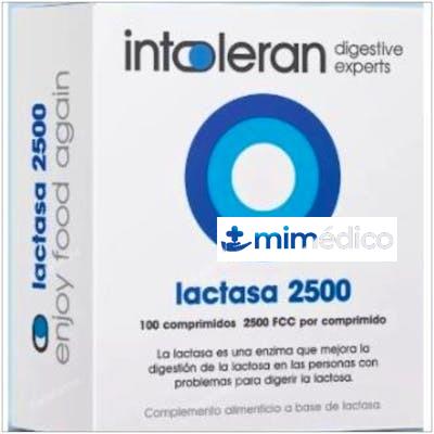 INTOLERAN LACTASA 2500 100COMP. INTOLERAN