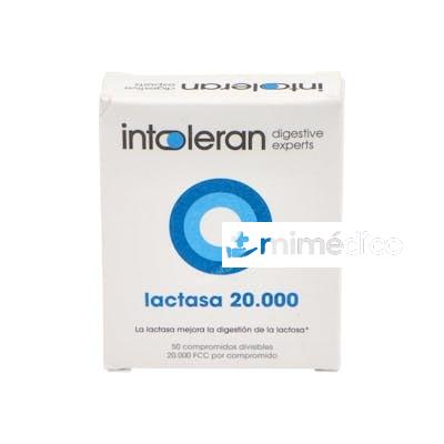 INTOLERAN LACTASA 20.000 50COMP. INTOLERAN