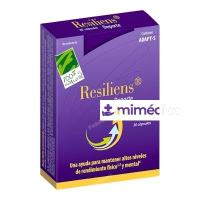 RESILIENS DEPORTE 30CAP. CIEN POR CIEN NATURAL