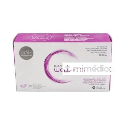 UNIK BIENESTAR EMOCIONAL 60CAP.VEG. UNIK