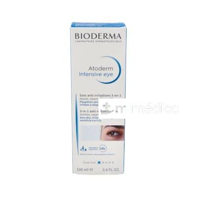 ATODERM INTENSIVE EYE 3 EN 1 PARPADOS 100ML. BIODERMA