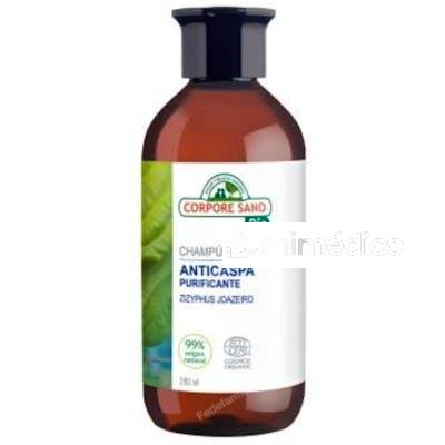 CHAMPU ANTICASPA 280ML. ECOCERT CORPORE SANO FARMA