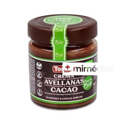 CREMA DE CACAO-AVELLANAS CON ACEITE DE OLIVA 200GR TORRAS