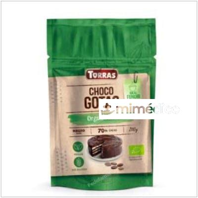 GOTAS DE CHOCOLATE 70% 200GR. BIO SG VEGAN TORRAS