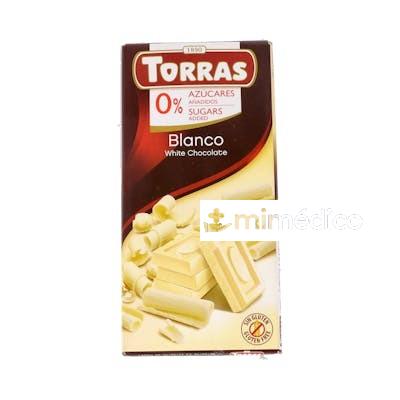 CHOCOLATE BLANCO 75GR TORRAS
