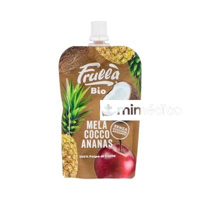 PURE DE MANZANA COCO Y PIÑA 100GR. BIO FRULLA