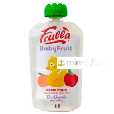 BABY PURE DE MANZANA Y MELOCOTON PACK 10UDS FRULLA
