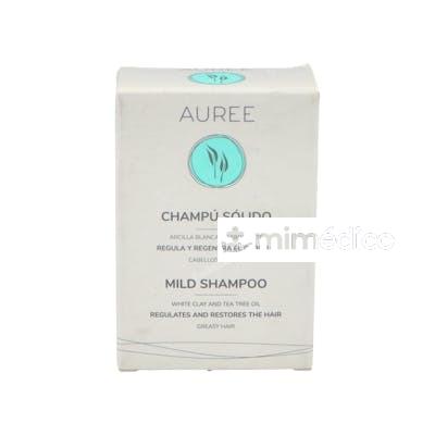 CHAMPU SOLIDO REGULA Y REGENERA 100GR. AUREE