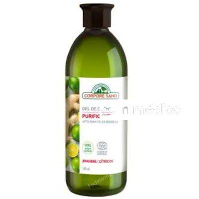 GEL DE BANO PURIFICANTE 580ML. ECOCERT CORPORE SANO FARMA