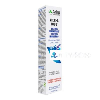 VITAMINA C+D3 1000MG 20COMP. ARKOPHARMA