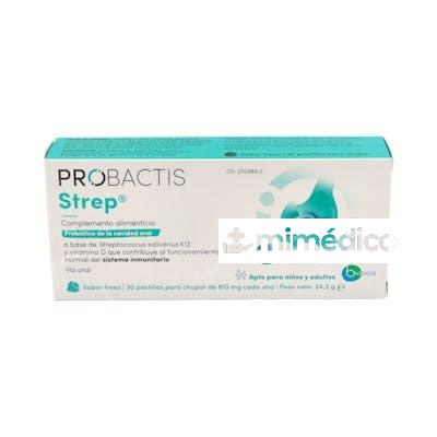 PROBACTIS STREP FRESA 30PASTILLAS PARA CHUPAR. PROBACTIS