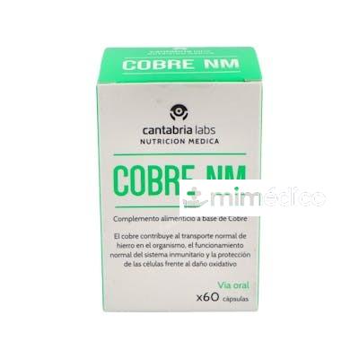 COBRE NM 250MG 60 CAPS  NUTRICION MEDICA