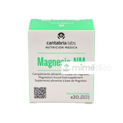 MAGNESIO MN 1 G 20 SOBRES NUTRICION MEDICA