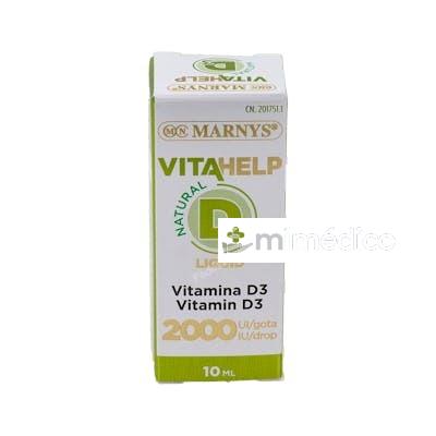 VITAHELP VITAMINA D 2000UI LIQUIDA 10ML. MARNYS