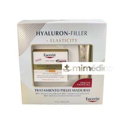 HYALURON-FILLER SPF30 CREMA DIA+CONTORNO OJOS EUCERIN