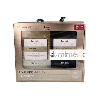 EUCERIN PACK HYALUR-FILLER ELAST DIA+NOCHE 50ML. EUCERIN