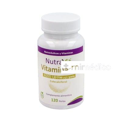 NUTRAVIT VITAMINA D3 120PERLAS NUTRAVIT