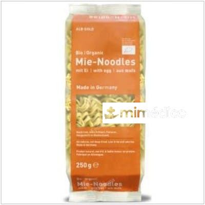 NOODLES CON HUEVO 250GR. BIO ALB-GOLD