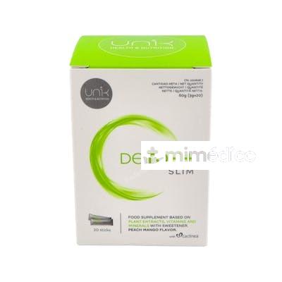 UNIK DETOX +SLIM 20STICKS UNIK